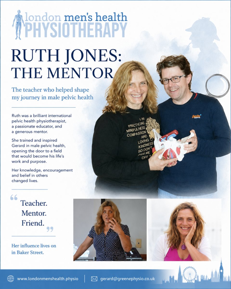 Ruth Jones was an incredible mentor and has had a massive influence on our London Clinic!