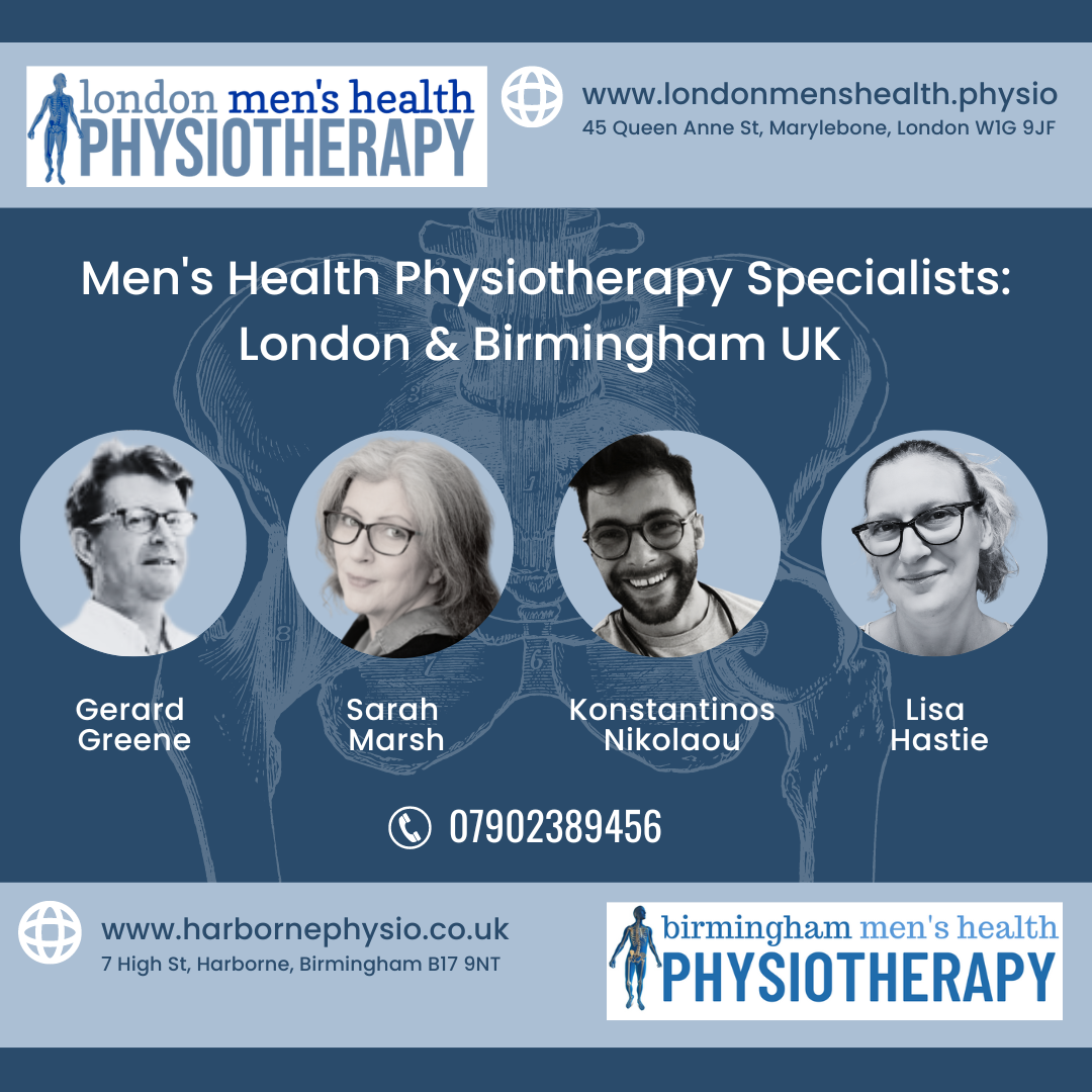 Our Men's Health Physiotherapy Team 