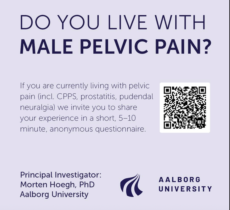 Do you suffer with Male Pelvic Pain?